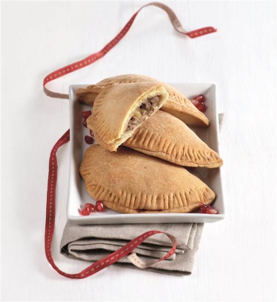 Κιμαδοπιτάκια Ανατολής με ταχίνι και ρόδι