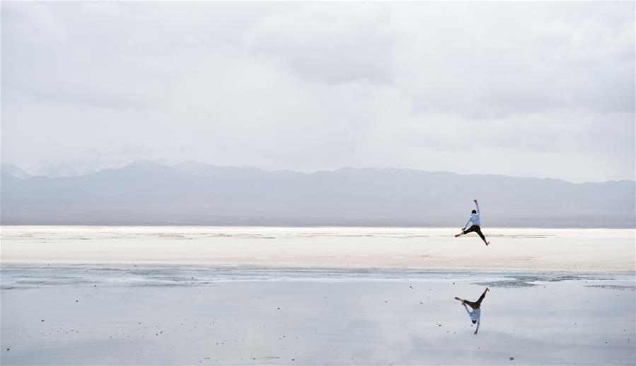 Το ανακαινισμένο πάρκο της Aλμυρής Λίμνης Τσάκα