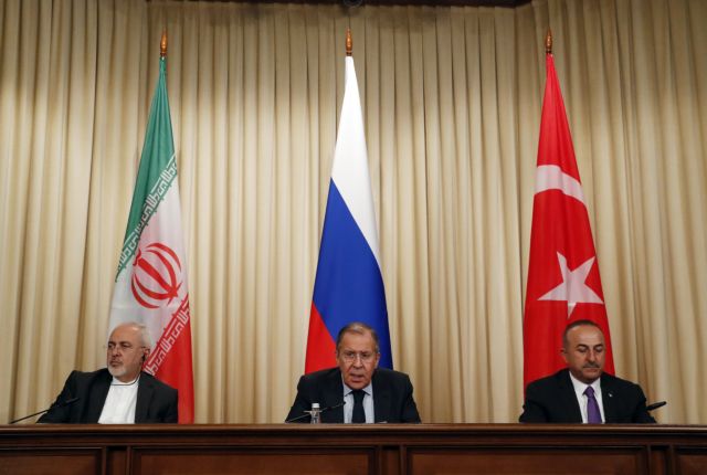 Η Συρία στο επίκεντρο συνάντησης των ΥΠΕΞ Ρωσίας - Τουρκίας - Ιράν