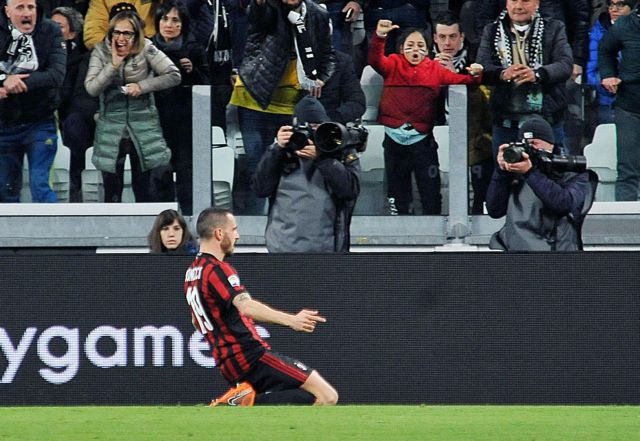 Σήκωσε μεγάλο ντόρο στην Ιταλία ο πανηγυρισμός του Μπονούτσι