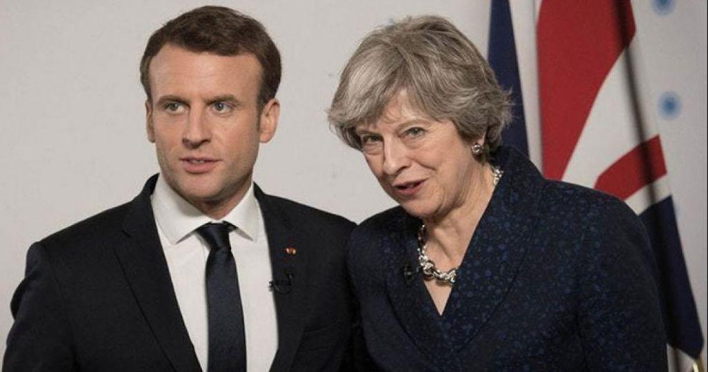 Μακρόν και Μέι υπέρ της ενίσχυσης της απαγόρευσης χημικών όπλων