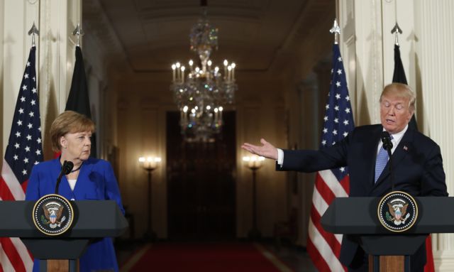 Όλα τα «αγκάθια» στο μενού της συνάντησης Τραμπ – Μέρκελ