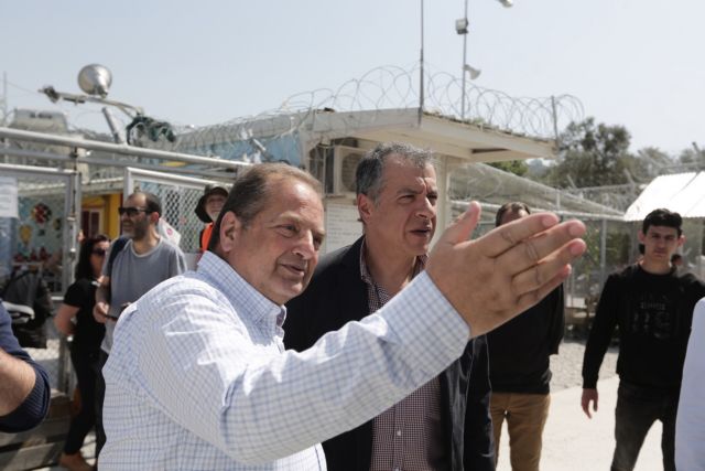 Περιοδεία Θεοδωράκη στη Μυτιλήνη και τη Μόρια