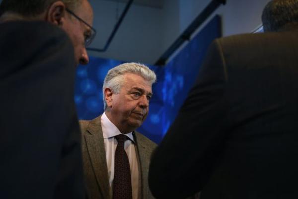 Συνάντηση Ζάεφ με τον πρόεδρο της ΔΕΗ, Παναγιωτάκη