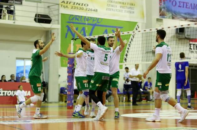 Ο Παναθηναϊκός έμεινε στην Α1, νίκησε 3-1 σετ τη Νίκη στο Αιγίνιο