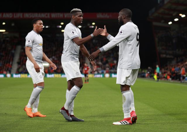 Νίκη της Μάντσεστερ Γιουνάιτεντ με 2-0 επί της Μπόρνμουθ