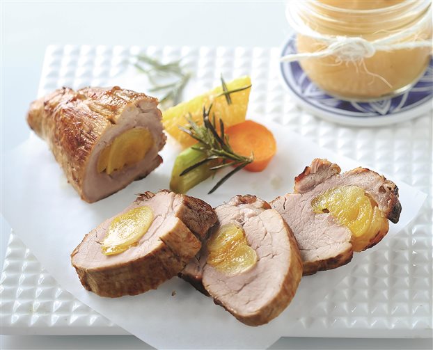 Ψαρονέφρι με σάλτσα πορτοκαλιού