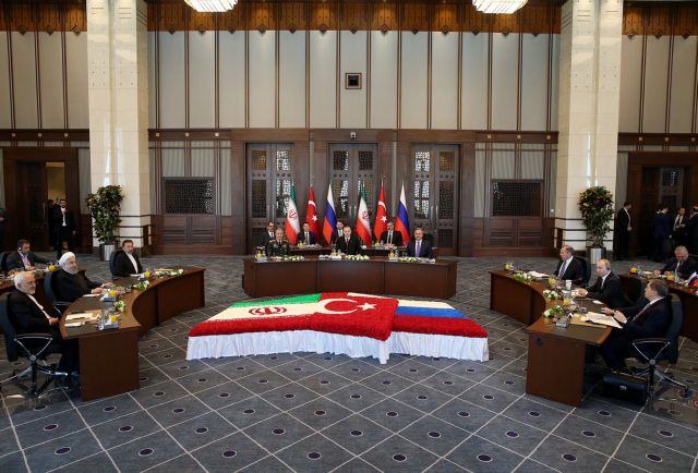 Συνάντηση των ΥΠΕΞ Τουρκίας - Ιράν - Ρωσίας για τη Συρία