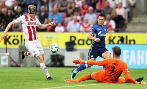 Γκέλα της Σάλκε στην έδρα της ουραγού Κολωνίας