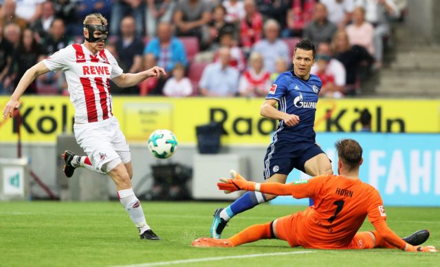 Γκέλα της Σάλκε στην έδρα της ουραγού Κολωνίας