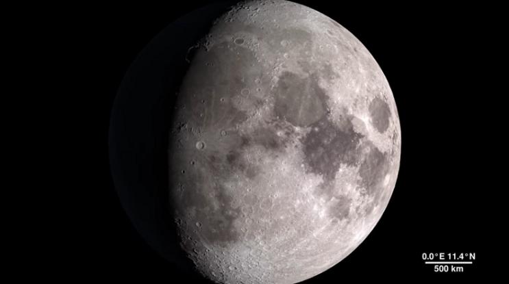 «Ξενάγηση» στη Σελήνη σε 4K βίντεο