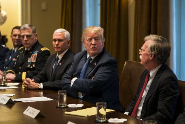 Δυναμική απάντηση για Συρία προαναγγέλλει ο Τραμπ