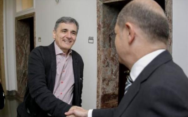 Σε καλό κλίμα διεξήχθη η συνάντηση Σολτς – Τσακαλώτου