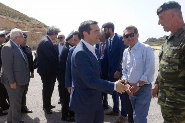 Στο μνημείο της Κυράς της Ρω ο Αλέξης Τσίπρας