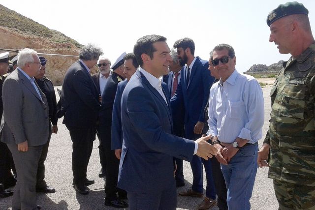 Στο μνημείο της Κυράς της Ρω ο Αλέξης Τσίπρας