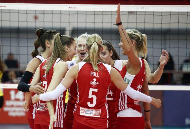 Βόλεϊ: Ετοιμάζεται για τον έκτο τίτλο ο Ολυμπιακός, 3-0 τον Άρη