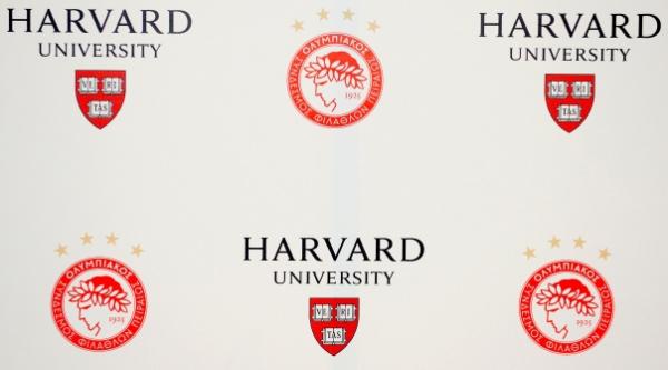 Olympiacos and Harvard University, always moving along