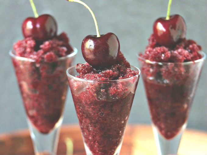 Σπιτική γρανίτα κεράσι