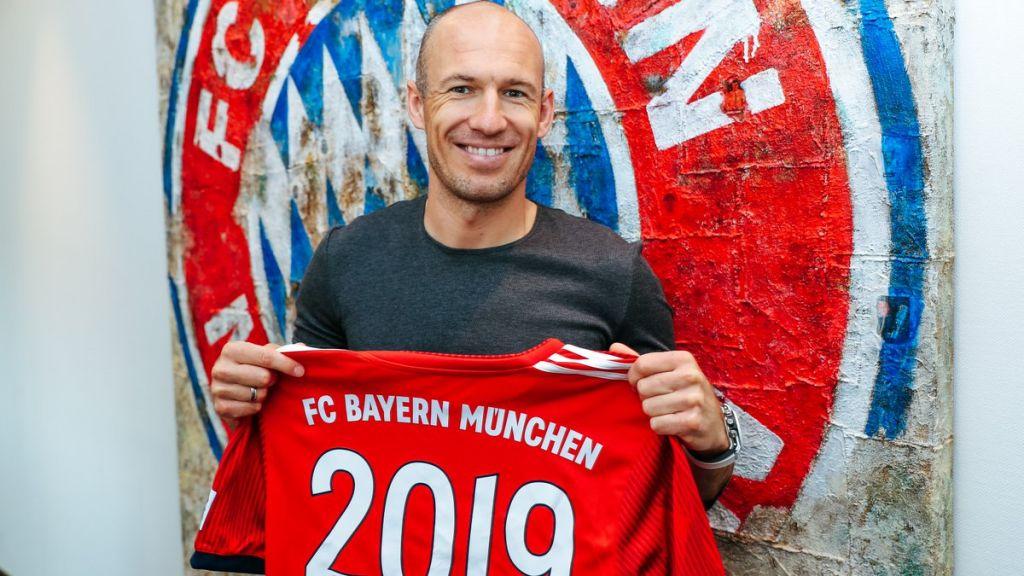 Μπάγερν Μονάχου: Ανανέωσε τον Ρόμπεν μέχρι το 2019