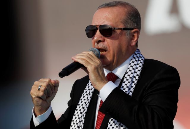 Ο Ερντογάν καλεί τον μουσουλμανικό κόσμο να στηρίξει τους Παλαιστίνιους