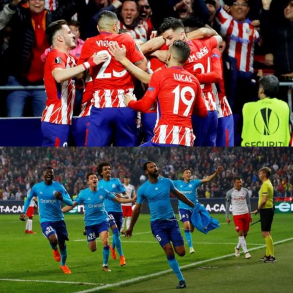 Ατλέτικο Μαδρίτης εναντίον Μαρσέιγ στον τελικό του Europa League