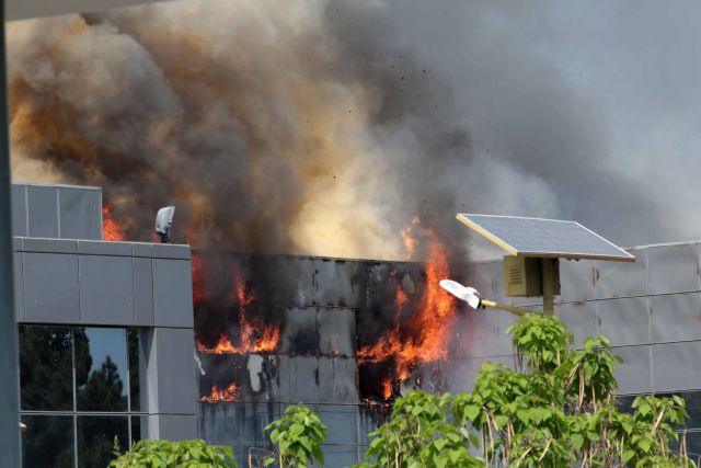 Ξάνθη: Δεν υπάρχει ρύπανση από την πυρκαγιά του Sunlight