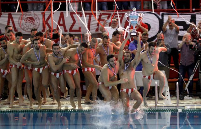 Πρωταθλητής και νταμπλούχος ο Ολυμπιακός στην Α1 πόλο ανδρών