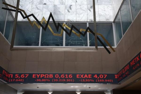 Πτώση στο Χρηματιστήριο Αθηνών λόγω Ιταλίας