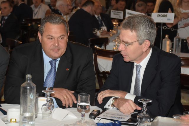Kammenos says there will be no FYROM solution due to Skopje's stance, praises US-Greece arms deal