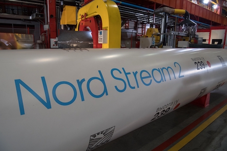 Ξεκίνησαν οι εργασίες ανέγερσης του σταθμού υποδοχής Nord Stream-2 στην Λουμπμίν