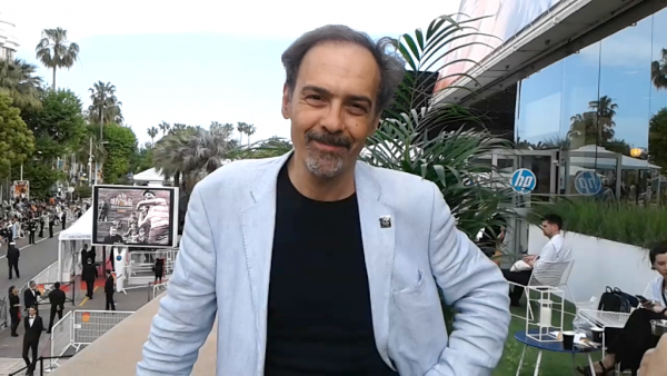 Ο Γιάννης Ζουμπουλάκης στο Φεστιβάλ Κινηματογράφου των Καννών