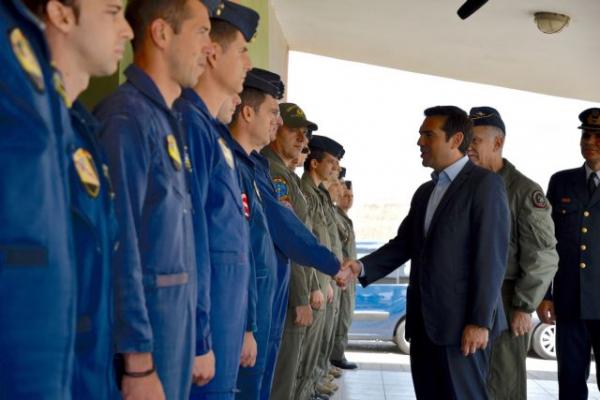 Tsipras sends message of Greek resolve to Turkey from Lemnos