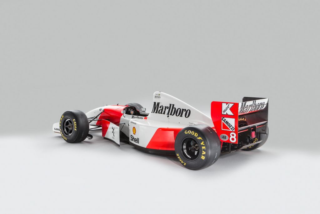 O Bernie Ecclestone πλειοδότης για την McLaren του Senna στο Μονακό