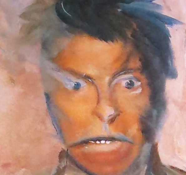 Όταν ο Ντέιβιντ Μπάουι ζωγράφιζε τον εαυτό του