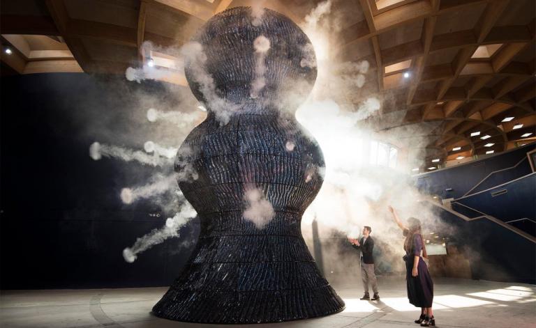 Το γλυπτό που αναπνέει!