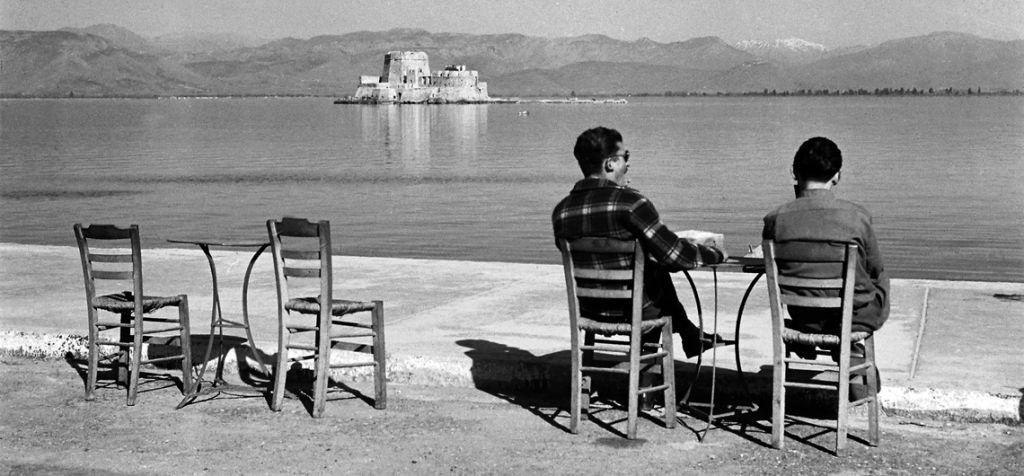 Τζόαν και Πάτρικ Λι Φέρμορ στο Μουσείο Μπενάκη