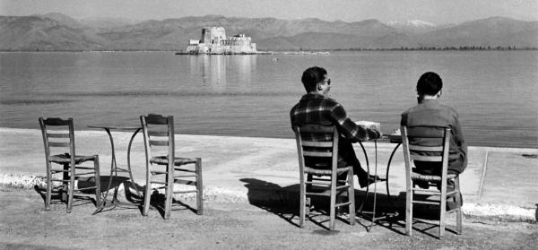 Τζόαν και Πάτρικ Λι Φέρμορ στο Μουσείο Μπενάκη