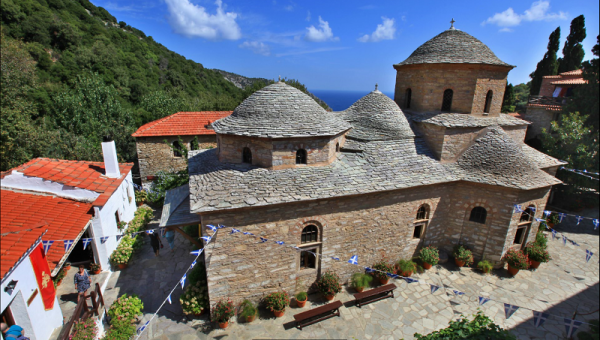 Ευαγγελίστρια Σκιάθου, ο όρκος και η σημαία