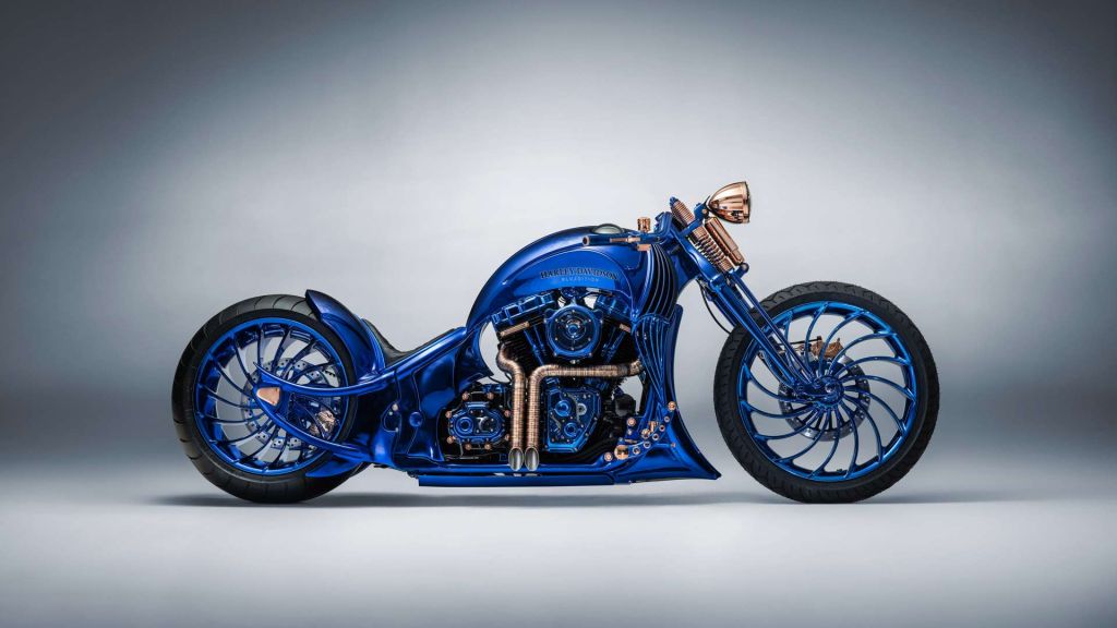 Harley Davidson Bucherer Blue Edition: Τα διαμάντια είναι παντοτινά…