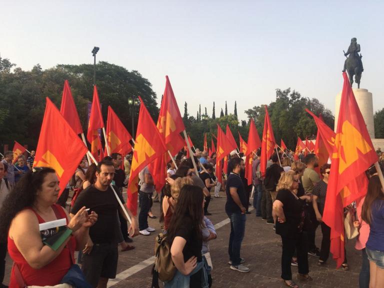 Διαμαρτυρία του ΚΚΕ για το Πεδίον του Άρεως