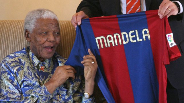 Φιλικό της Μπαρτσελόνα στη Νότια Αφρική προς τιμήν του Μαντέλα