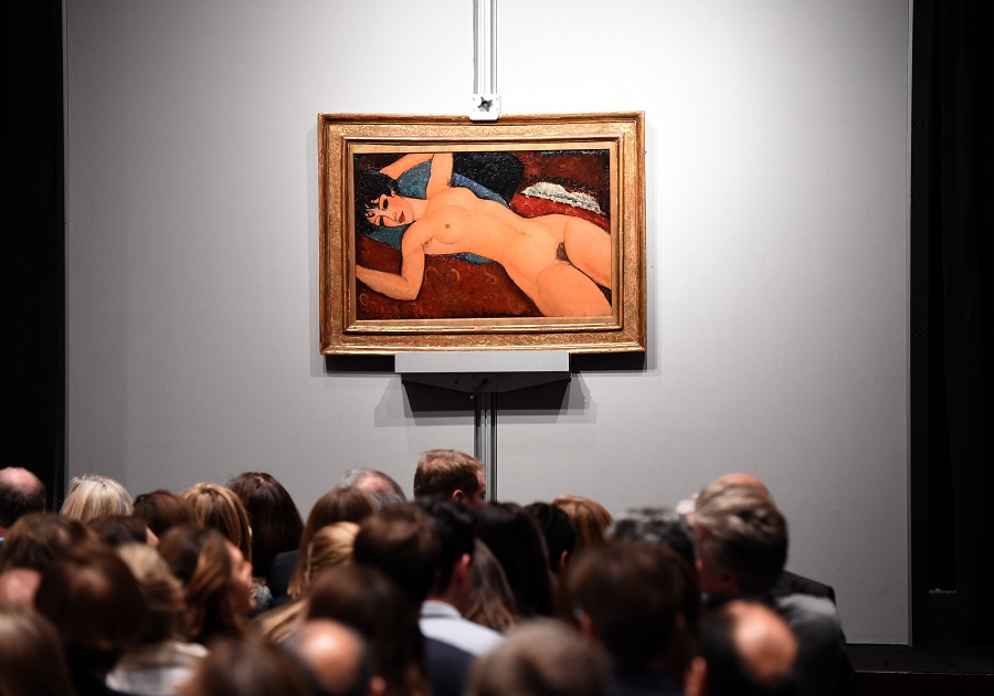 To «Ξαπλωμένο γυμνό» του Μοντιλιάνι πωλήθηκε 157,2 εκ. δολάρια