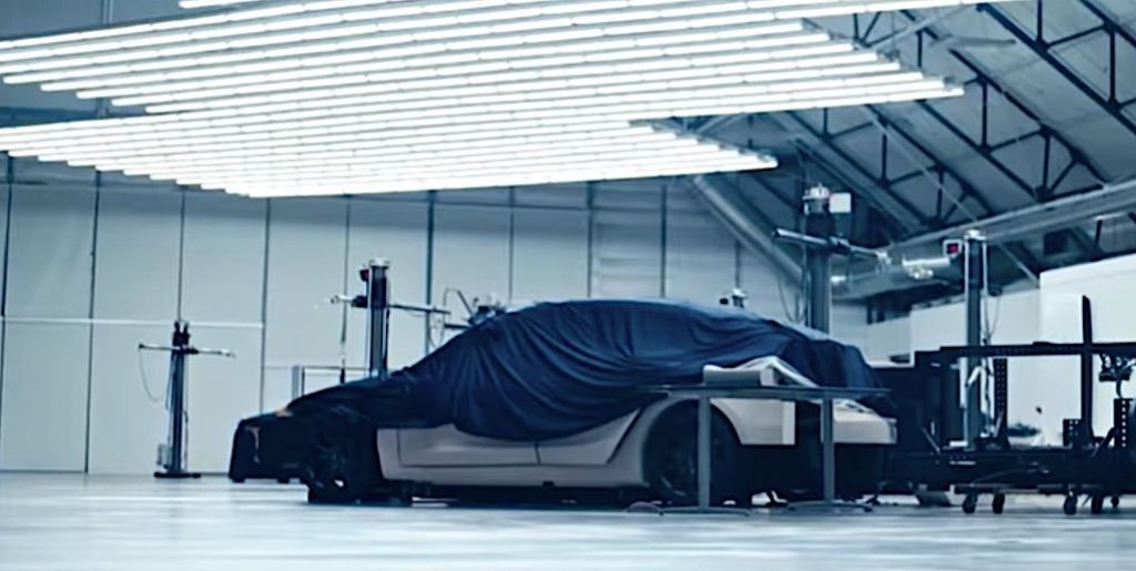Ινγκόγκνιτο εμφάνιση του Tesla Model Y από το Fremont