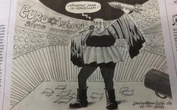Γερμανία: Αντιδράσεις για σκίτσο με τον Νετανιάχου ως… Νέτα