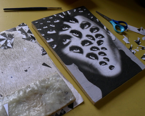 Η Λόλα Ντουπρέ εντυπωσιάζει με τα κολάζ της