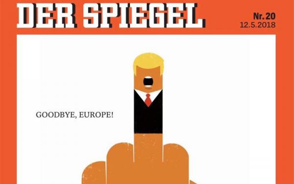 Το αιχμηρό πρωτοσέλιδο του Spiegel με τον Τραμπ
