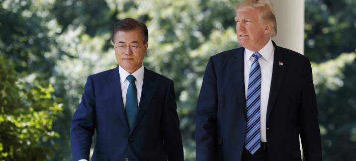 Συνάντηση Τραμπ – Μουν στην Ουάσιγκτον