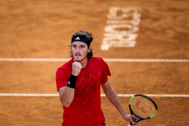 Ο Τσιτσιπάς μαζί με τον Παγδατή στο διπλό του Roland Garros