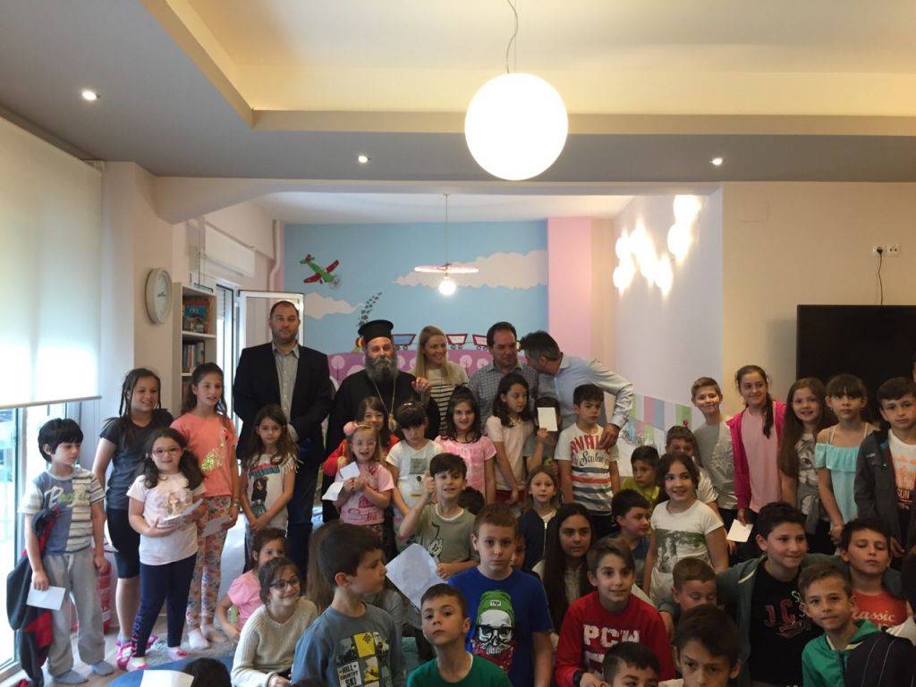 Τα παιδιά της Αποστολής στα Γιάννενα υποδέχθηκαν τον Θοδωρή Ζαγοράκη