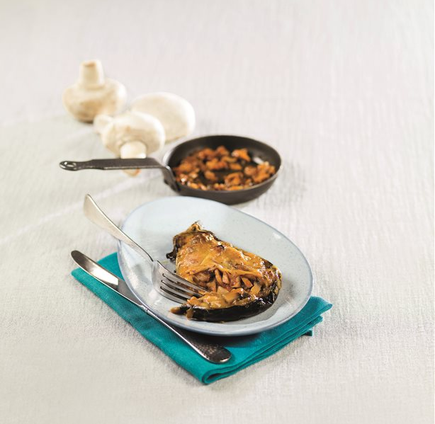 Παπουτσάκια με μανιτάρια